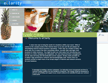 Tablet Screenshot of eclarity.ca